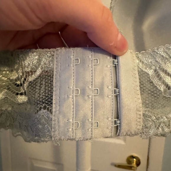 René Rofé Lingerie Push-Up Bra Size 38C Brand New Pale Sea Foam Color - Picture 2 of 8